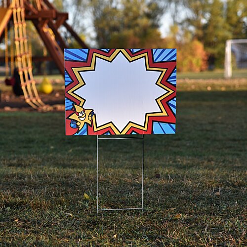 Additional Image 3 - a white sign in a field