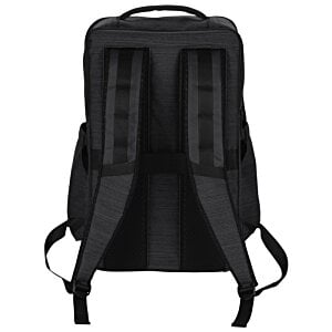 Additional Image 5 - a back of a black backpack