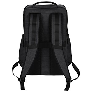 Additional Image 5 - a back of a black backpack