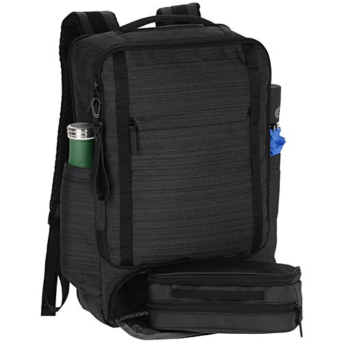 Additional Image 4 - a black backpack with a strap