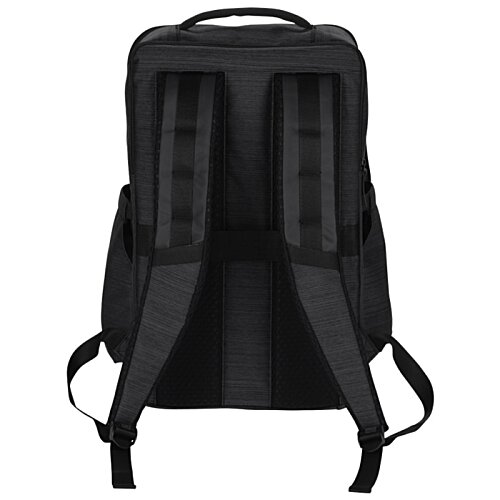 Additional Image 5 - a back of a black backpack