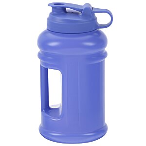 Additional Image 3 - a blue water bottle with a handle