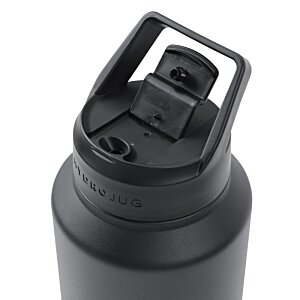 Additional Image 6 - a black water bottle with a cap