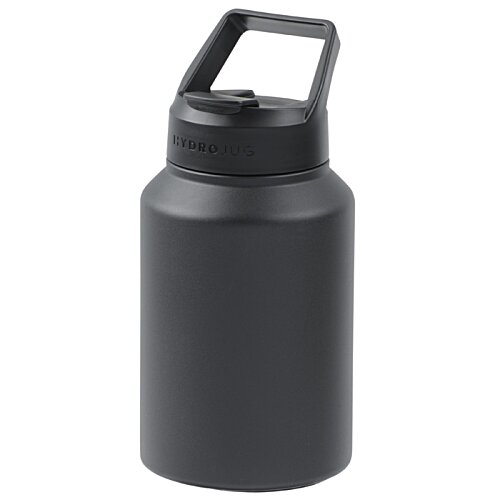 Additional Image 1 - a black water bottle with a handle