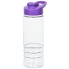 View Image 2 of 5 of Clear Impact Vienna Tritan Renew Bottle with Flip Carry Lid - 24 oz.