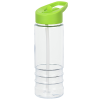 View Image 2 of 5 of Clear Impact Vienna Tritan Renew Bottle with Flip Straw Lid - 24 oz.