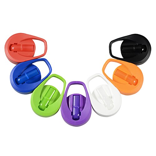 Additional Image 3 - a group of colorful plastic pacifiers