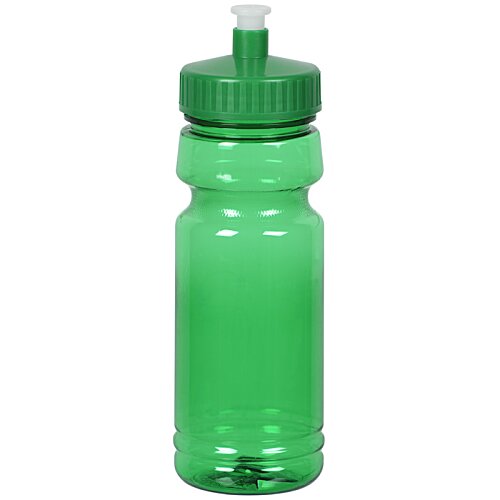 Additional Image 1 - a green water bottle with a white lid