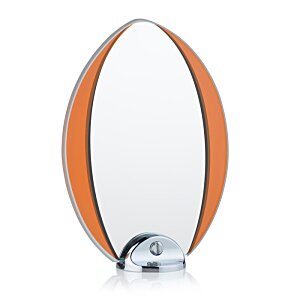 Additional Image 1 - a white and orange oval object