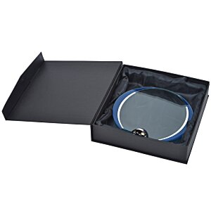 Additional Image 1 - a black box with a round mirror inside