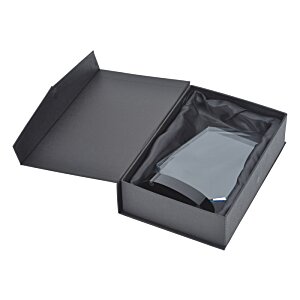 Additional Image 1 - a black box with a rectangular object inside