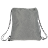 a grey backpack with straps