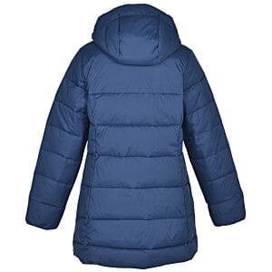 Additional Image 1 - a blue coat with a hood