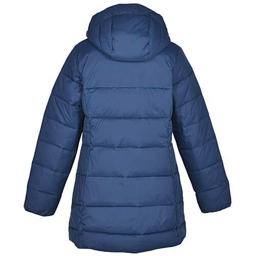 Additional Image 1 - a blue coat with a hood