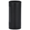 a black cylinder on a white background