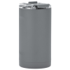 a grey cylindrical object with a lid