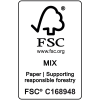a white rectangular object with black text
