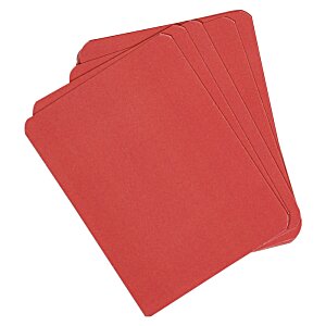 Additional Image 1 - a red card with a white background