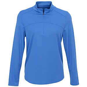 Additional Image 1 - a blue long sleeved shirt