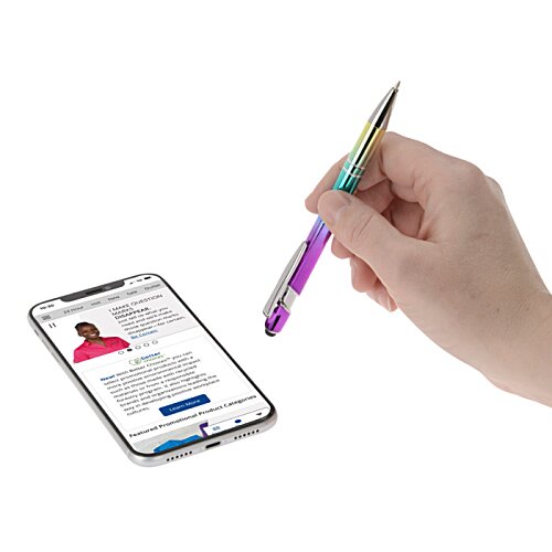 Additional Image 4 - a hand holding a pen over a cell phone