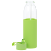 View Image 3 of 4 of Glass Bottle with Flip Straw Lid - 20 oz.