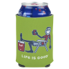 View Image 3 of 5 of Life is Good Can Koozie® - Full Colour - Cooler