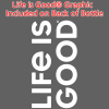View Image 4 of 4 of Life is Good Refresh Mayon Bottle – 18 oz. - Full Colour - LIG