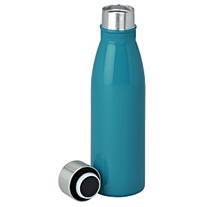 Additional Image 1 - a blue and silver water bottle