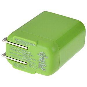 Additional Image 4 - a green rectangle with silver metal tips