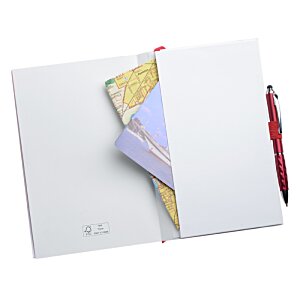 Additional Image 3 - a white folder with papers in it