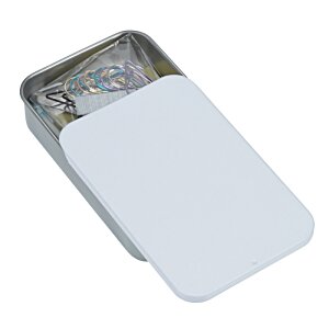 Additional Image 2 - a white rectangular box with a white cover