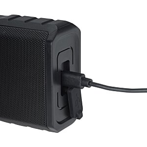 Additional Image 5 - a black power cord plugged into a black box