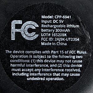 Additional Image 6 - a black circle with white text