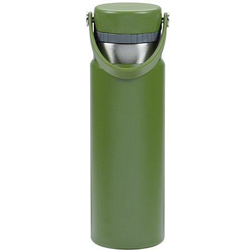 Additional Image 2 - a green cylindrical object with a silver top