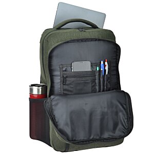 Additional Image 1 - a backpack with a pen and a lighter