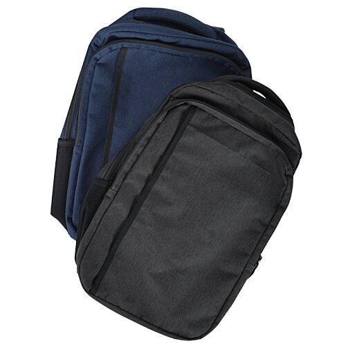 Additional Image 4 - a group of black and blue backpacks