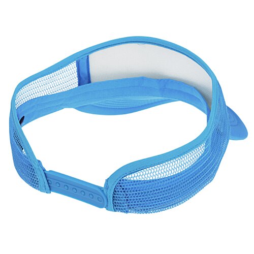 Additional Image 1 - a blue and white visor