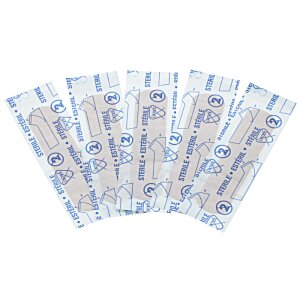 Additional Image 2 - a group of blue and white objects