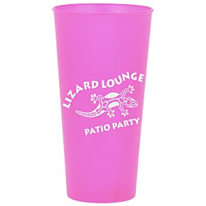 Additional Image 1 - a pink cup with white text