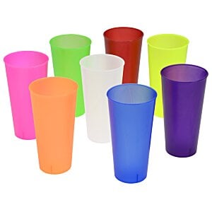 Additional Image 1 - a group of colorful plastic cups