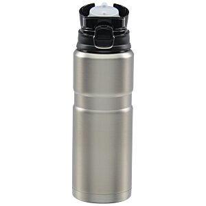 Additional Image 1 - a silver and black thermos