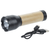 View Image 2 of 5 of Bamboo Accent Rechargeable Flashlight
