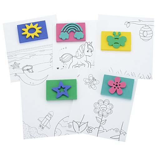 Additional Image 3 - a group of paper with magnets