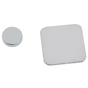 Additional Image 2 - a white square and a round object
