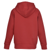 a red hoodie on a white background