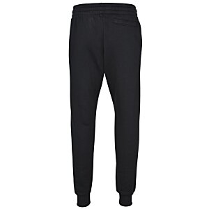 Additional Image 1 - a back view of a black pants