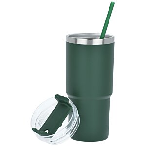 Additional Image 3 - a green cup with a straw