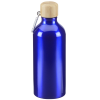 View Image 2 of 5 of Tundra Aluminum Bottle with Bamboo Lid - 20 oz.