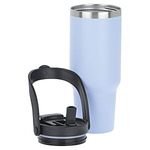 Additional Image 5 - a blue and silver tumbler