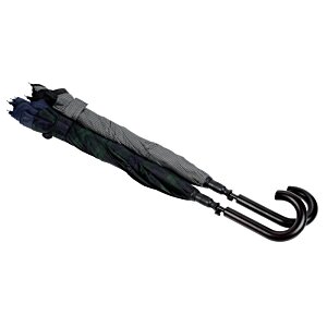 Additional Image 1 - a black and blue umbrella handle